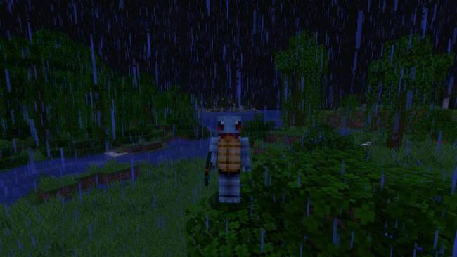 Deszcz Minecraft
