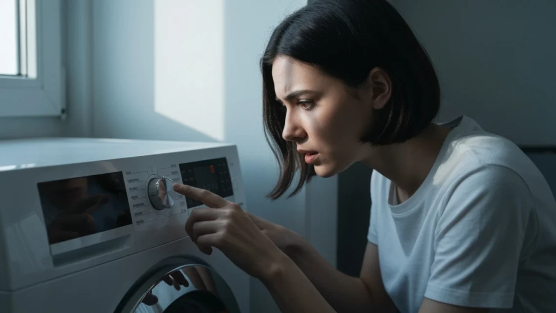Co oznacza błąd 3E w pralce Samsung i jak go naprawić?